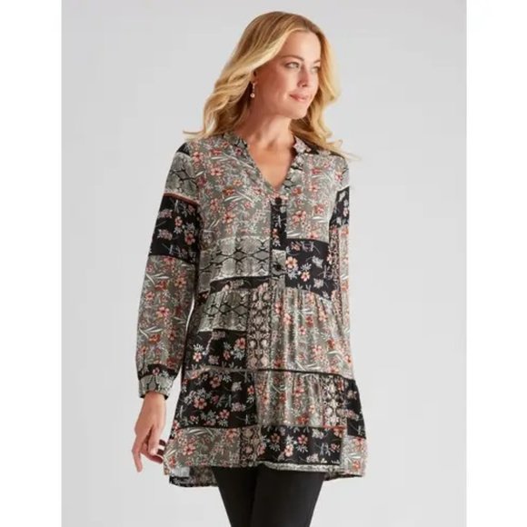 Rivers Floral Top Size 12 - Picture 4 of 4